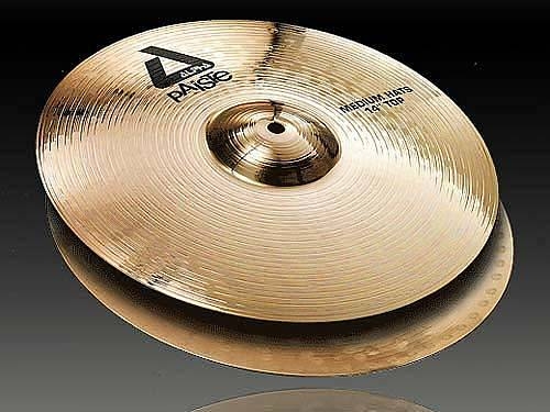 paiste alpha brilliant 14 medium hats hi hat