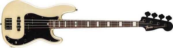 fender duff mckagan deluxe precision bass rw white pearl