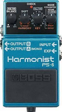 boss ps 6 harmonist - pitch shifter