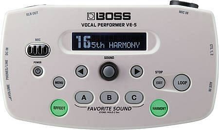 boss ve 5 wh vocal performer