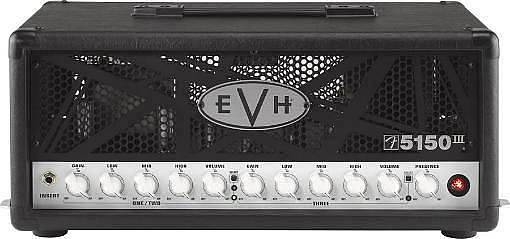 evh 5150 iii 50w 6l6 head black (230v eur)