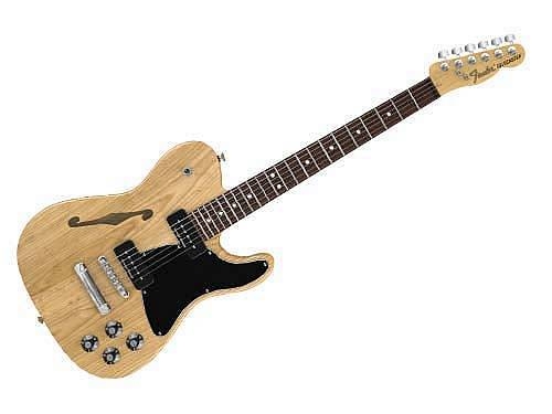 fender jim adkins ja-90 telecaster thinline lrl natural