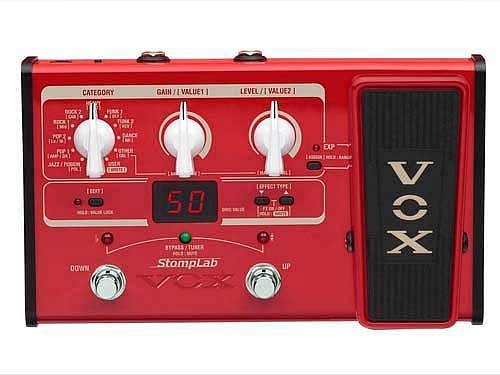 vox stomplab 2b sl2b - mini pedaliera per basso