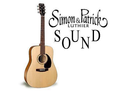 simon & patrick woodland spruce - chitarra acustica canadese in abete e mogano