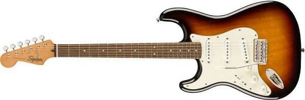 squier by fender classic vibe ‘60s stratocaster lh lrl 3c sbrt