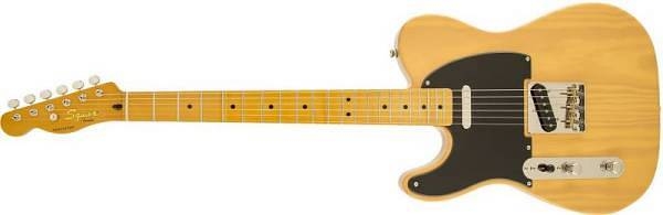 squier by fender classic vibe ‘50s telecaster mn lh butterscotch blonde