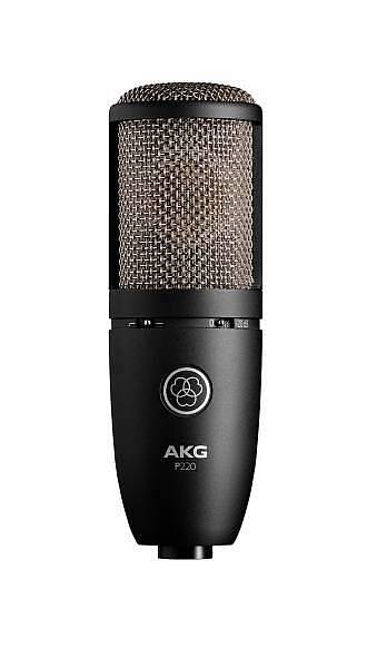 akg perception p220 - microfono a condensatore con supporto