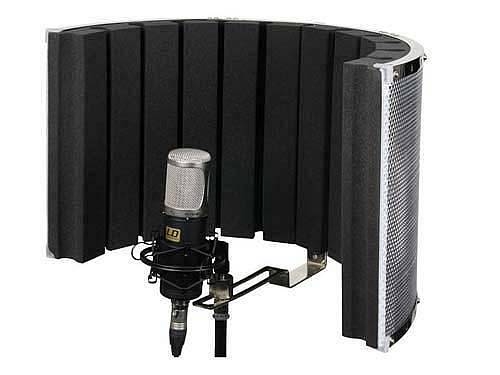 ld system rf1 microphone filter - schermo acustico per microfono da studio di registrazione