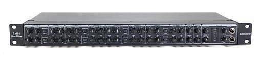 samson sm 10 - mixer rackmount - 10 canali