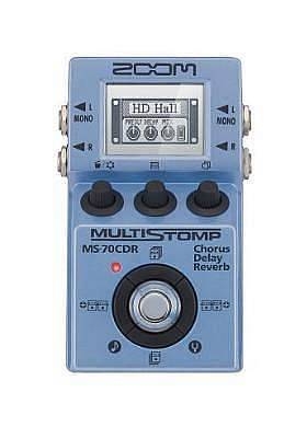 zoom ms70cdr - pedale multieffetto chorus, delay, reverb