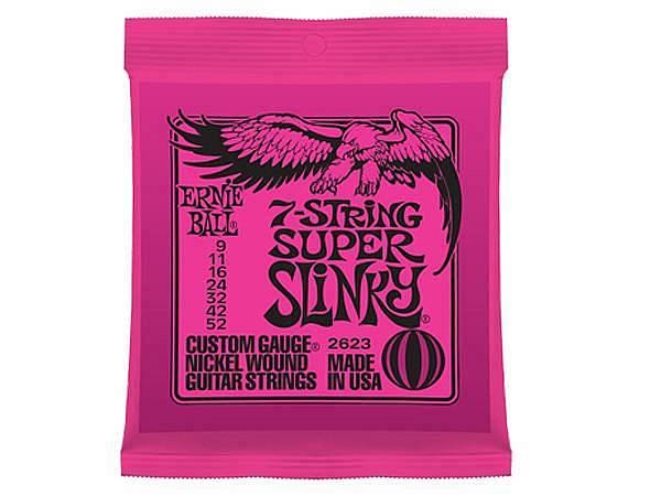 ernie ball 2623 - 7-string super slinky - 09-52