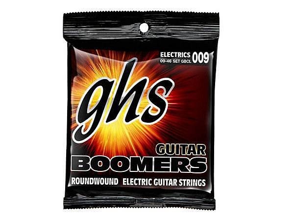 ghs strings ghs electric boomers - gbxl 09-42 - muta di corde per chitarra elettrica