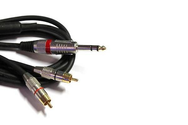 extreme cavo jack stereo-2 rca - 1 metro - js2r1pro