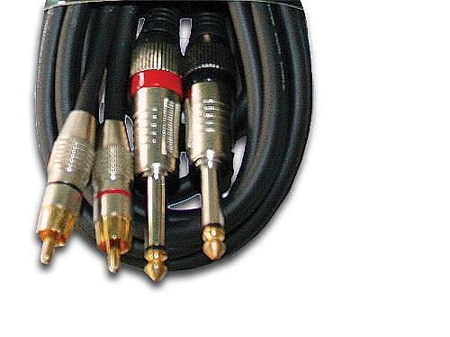 extreme cavo 2 rca - 2 jack audio - 5 metri - 2r2j5pro