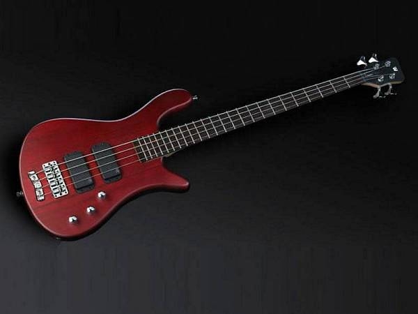 rockbass by warwick streamer standard 4 corde - burgundy red