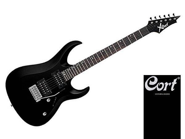 cort x1-bk - chitarra elettrica rock metal