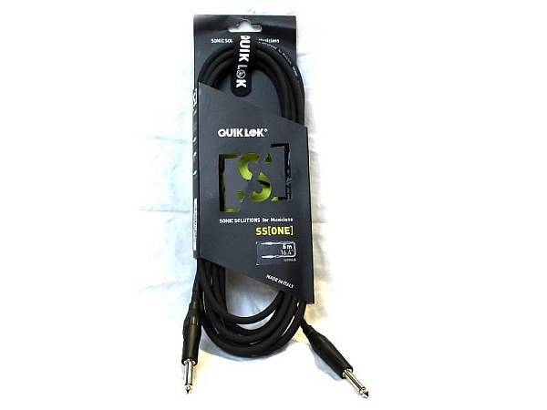 quik lok sonic solutions one 5 - cavo jack high definition - made in italy