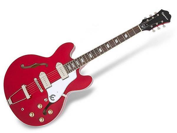 epiphone casino cherry - semiacustica