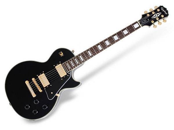 epiphone les paul custom pro ebony (eb)