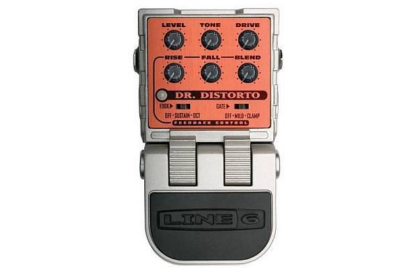 line 6 dr. distorto - distortion feedbacker - ultimo disponibile