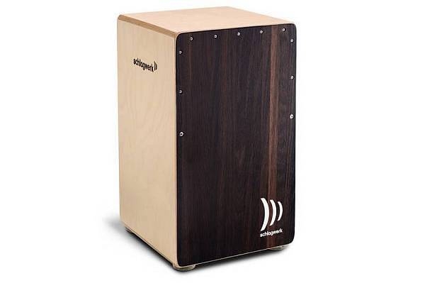 schlagwerk cp 408 - 2inone snare cajon dark oak