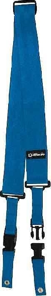 dimarzio dd2200bl tracolla clip nylon blu