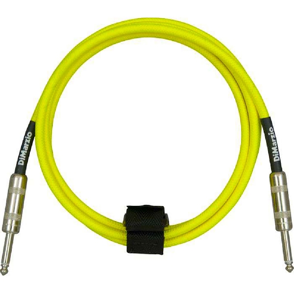 dimarzio ep1710ssy cavo jack neon 3m giallo