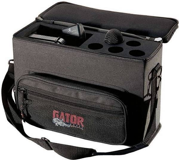 gator gm-5w - borsa per sistema wireless con 5 microfoni