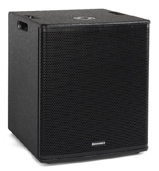 samson rsx118s - subwoofer passivo - 500w - 1 x 18