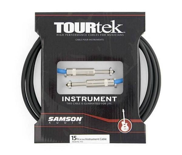 samson ti15 - cavo jack serie tourtek - 4,5 mt.