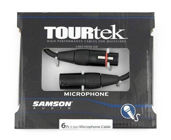 samson tm6 - cavo xlr serie tourtek - 1,5 mt.