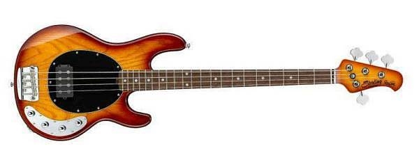 sterling by music man ray34-hb - honey burst - c/borsa - basso elettrico