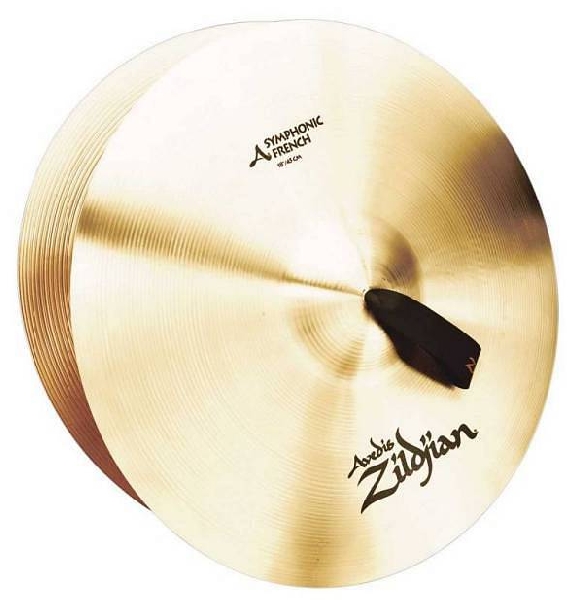 zildjian 18 coppia piatti sinfonici francesi medium thin (cm. 45)