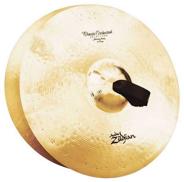 zildjian 18 coppia orchestral selection medium heavy (cm. 45)