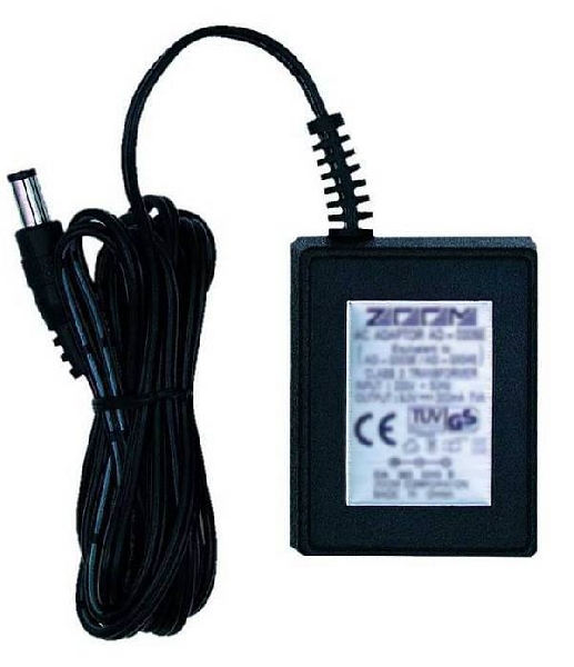 zoom ad-16 - 9v / 500ma - alimentatore per g2nu/g2.1nu/h2