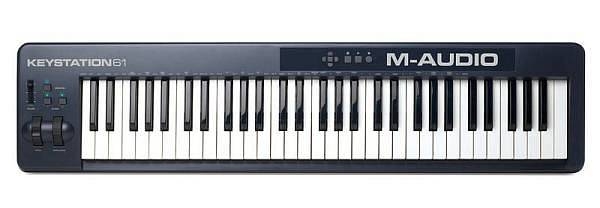 m audio keystation 61 (2nd generation) - controller 61 tasti midi usb