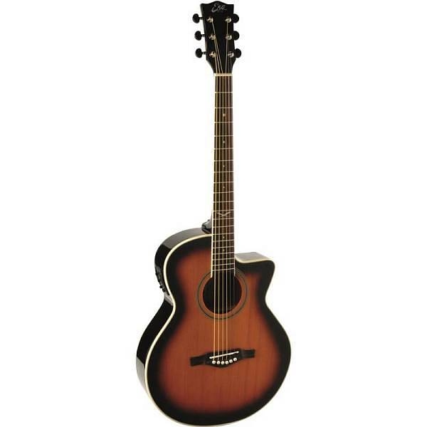 eko next 018 cw eq. chitarra acustica con eq. brown sunburst