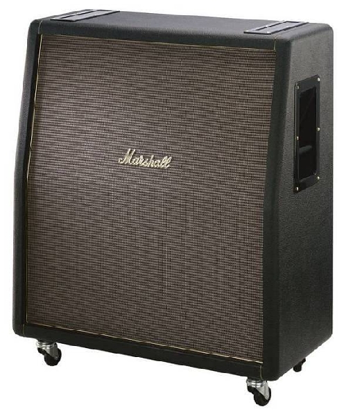 marshall 1960tv - 4x12 100w original tall vintage cabinet (con g12m-25 greenback)