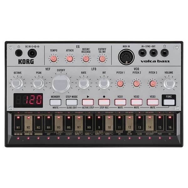 korg korg volca-bass - bass synth sintetizzatore analogico