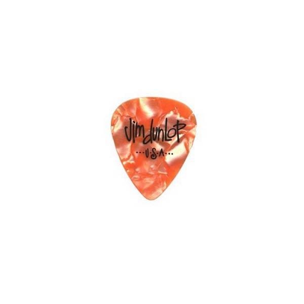 dunlop 483r#08 orange perloid - heavy