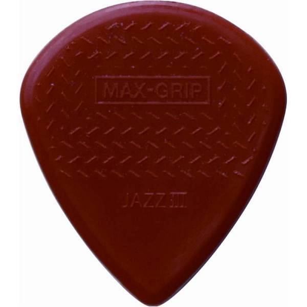 dunlop 471p3n max-grip jazz iii - red nylon