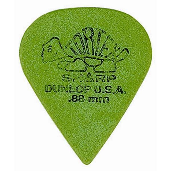 dunlop 412r tortex sharp green .88