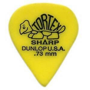 dunlop 412p tortex sharp yellow .73