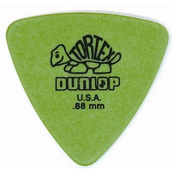 dunlop 431r tortex triangle green .88