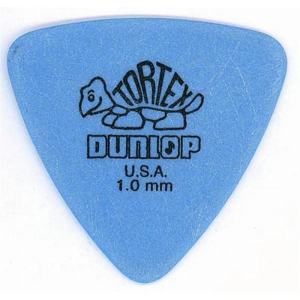 dunlop 431r tortex triangle blue 1.0