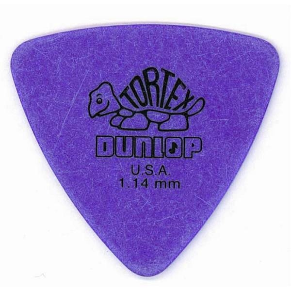 dunlop 431r tortex triangle purple 1.14