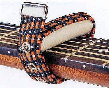 dunlop 71s heavy duty single strap - capotasto mobile per chitarra acustica