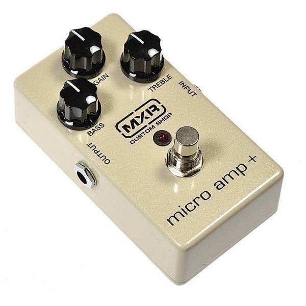 mxr csp233 micro amp + - pedale booster con eq