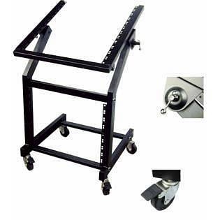 karma rack 190 struttura rack in metallo per outboard e mixer