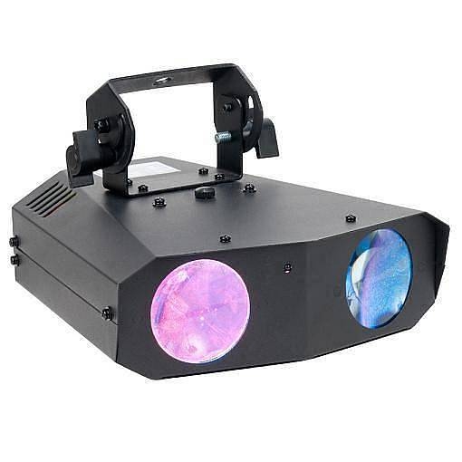 american dj monster duo - doppio moonflower a led 18w